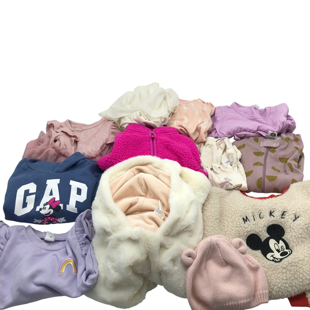Baby Girls 12-18M Fall Winter Clothing BUNDLE Sweaters Pants Tops Mixed Lot